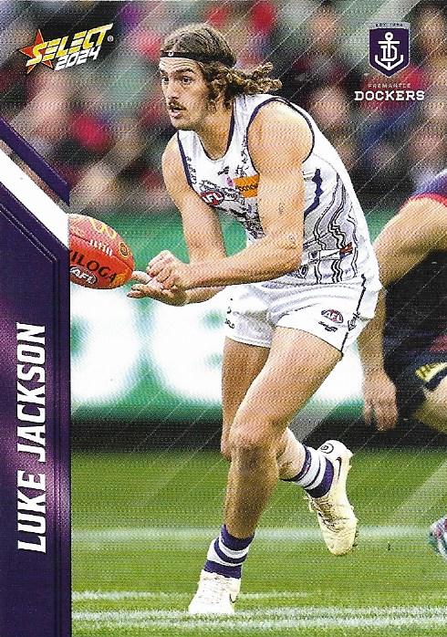 Luke Jackson #55 Fremantle Dockers | 2024 Select AFL Footy Stars | Trading Card