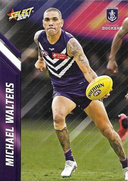 Michael Walters #59 Fremantle Dockers | 2024 Select AFL Footy Stars | Trading Card