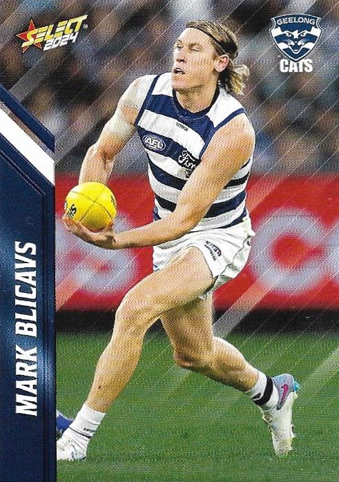 Mark Blicavs #61 Geelong Cats | 2024 Select AFL Footy Stars | Trading Card