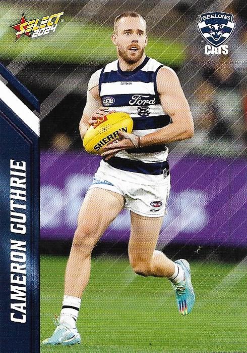 Cameron Guthrie #66 Geelong Cats | 2024 Select AFL Footy Stars | Trading Card