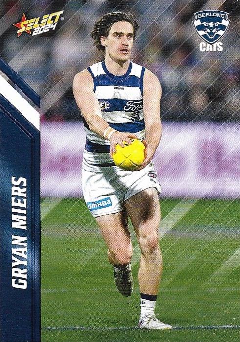 Gryan Miers #68 Geelong Cats | 2024 Select AFL Footy Stars | Trading Card