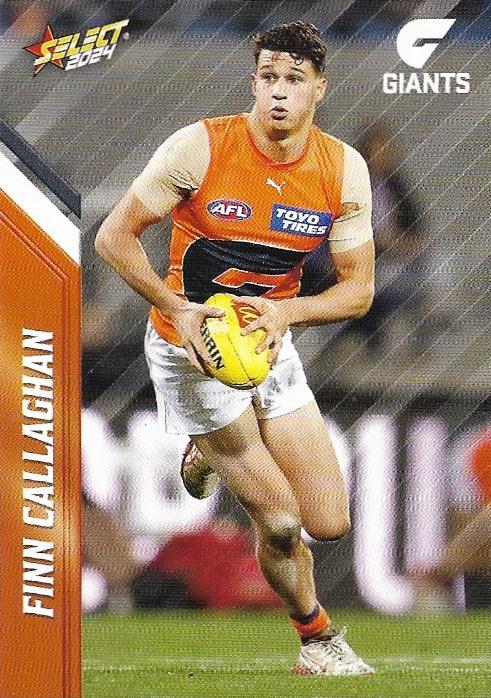 Finn Callaghan #71 Greater Western Sydney Giants | 2024 Select AFL Footy Stars | Trading Card