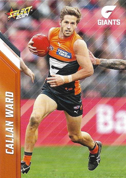 Callan Ward #79 Greater Western Sydney Giants | 2024 Select AFL Footy Stars | Trading Card