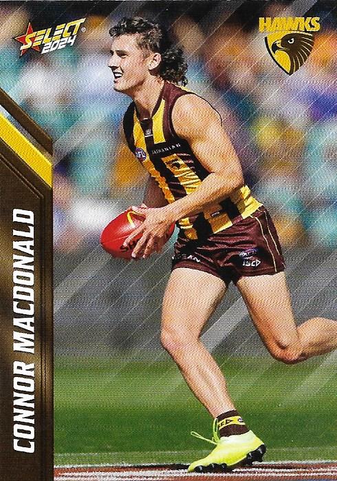 Connor MacDonald #95 Hawthorn Hawks | 2024 Select AFL Footy Stars | Trading Card