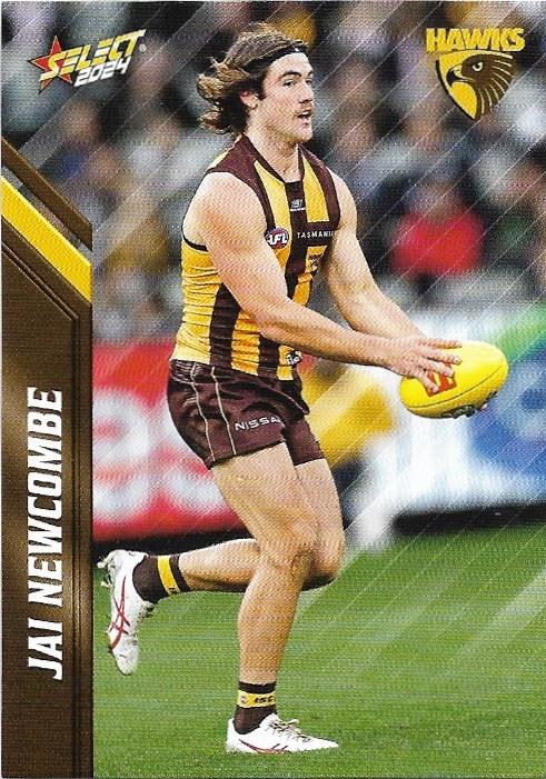 Jai Newcombe #97 Hawthorn Hawks | 2024 Select AFL Footy Stars | Trading Card