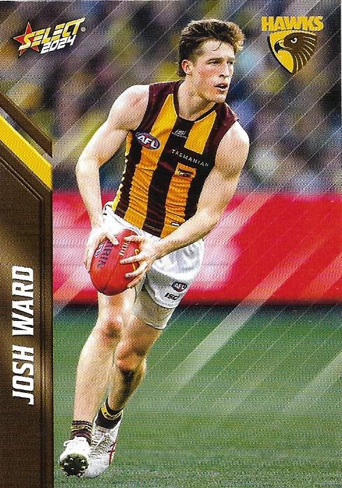 Josh Ward #99 Hawthorn Hawks | 2024 Select AFL Footy Stars | Trading Card