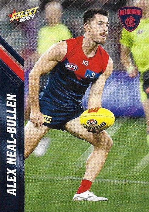 Alex Neal-Bullen #106 Melbourne Demons | 2024 Select AFL Footy Stars | Trading Card