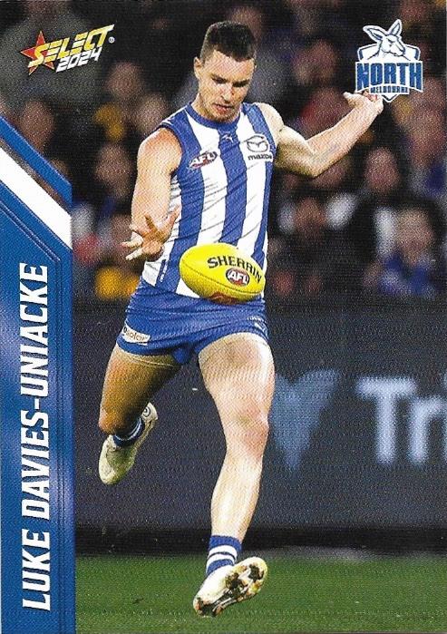 Luke Davies-Uniacke #111 North Melbourne Kangaroos | 2024 Select AFL Footy Stars | Trading Card