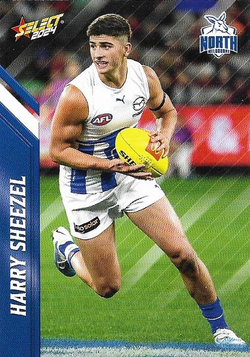 Harry Sheezel #117 North Melbourne Kangaroos | 2024 Select AFL Footy Stars | Trading Card