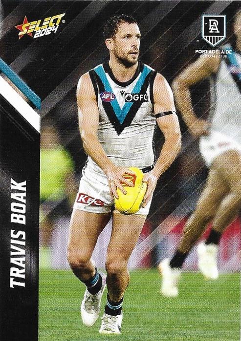 Travis Boak #121 Port Adelaide Power | 2024 Select AFL Footy Stars | Trading Card