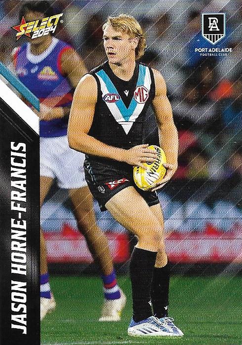 Jason Horne-Francis #124 Port Adelaide Power | 2024 Select AFL Footy Stars | Trading Card