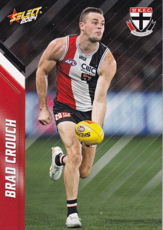 Brad Crouch #141 St. Kilda Saints | 2024 Select AFL Footy Stars | Trading Card