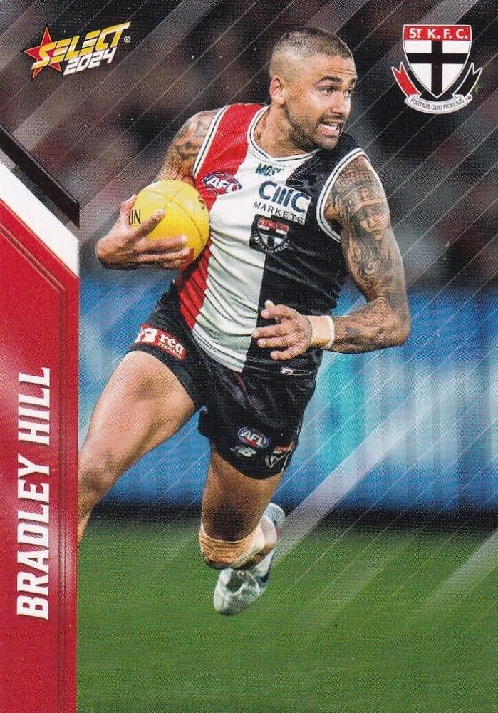 Bradley Hill #142 St. Kilda Saints | 2024 Select AFL Footy Stars | Trading Card