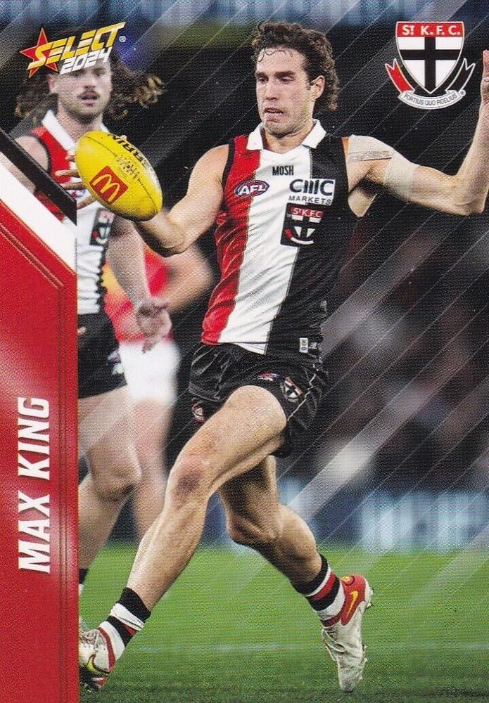 Max King #143 St. Kilda Saints | 2024 Select AFL Footy Stars | Trading Card