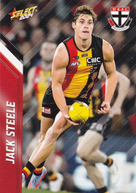 Jack Steele #148 St. Kilda Saints | 2024 Select AFL Footy Stars | Trading Card