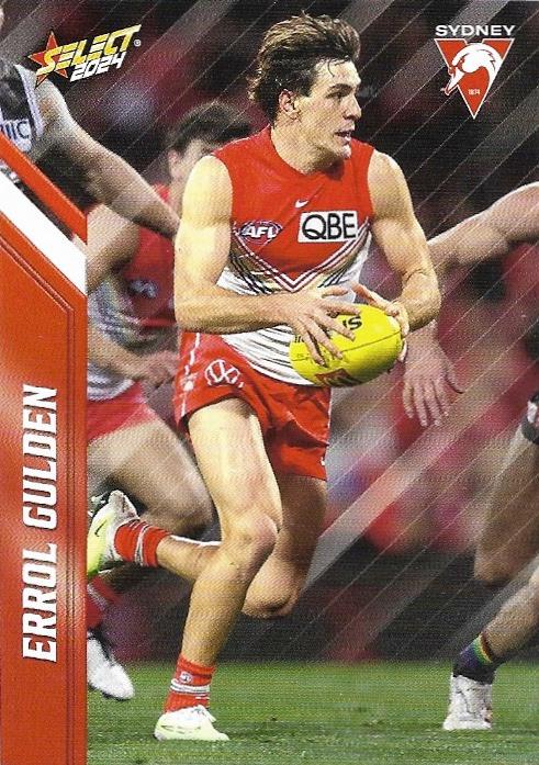 Errol Gulden #152 Sydney Swans | 2024 Select AFL Footy Stars | Trading Card