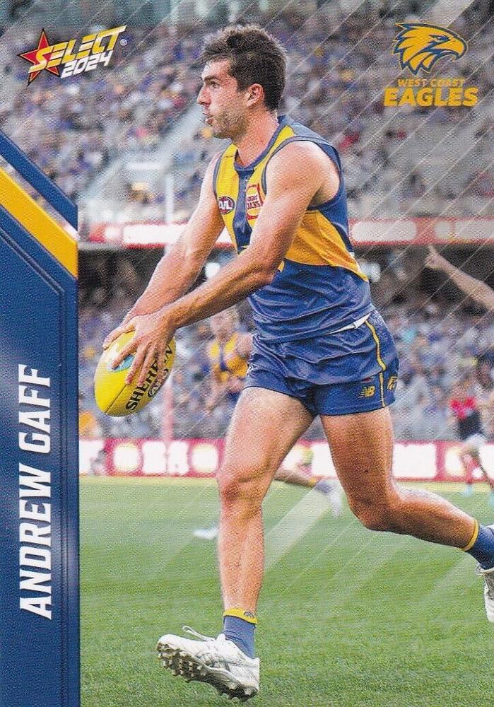 Andrew Gaff #165 West Coast Eagles | 2024 Select AFL Footy Stars | Trading Card