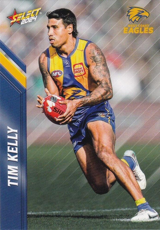 Tim Kelly #166 West Coast Eagles | 2024 Select AFL Footy Stars | Trading Card