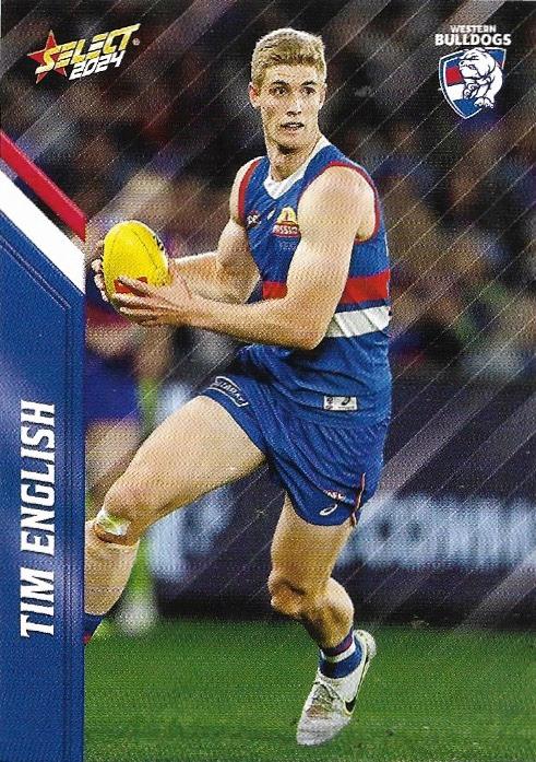 Tim English #173 Western Bulldogs | 2024 Select AFL Footy Stars | Trading Card