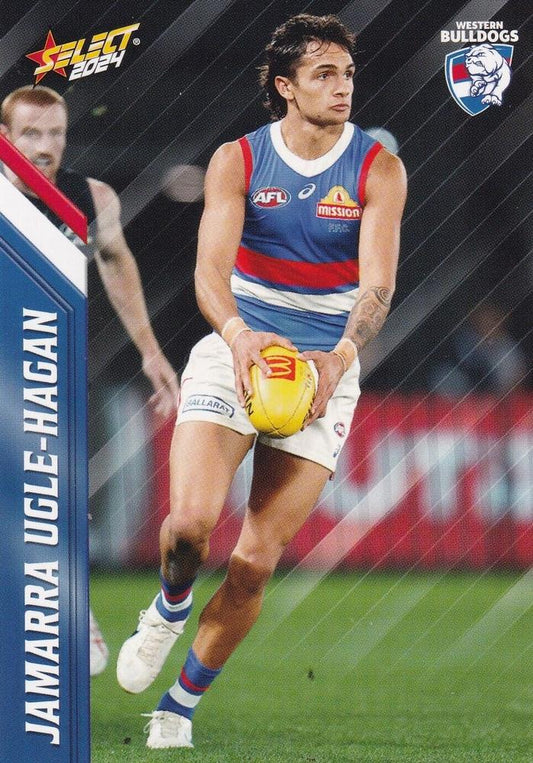 Jamarra Ugle-Hagan #179 Western Bulldogs | 2024 Select AFL Footy Stars | Trading Card