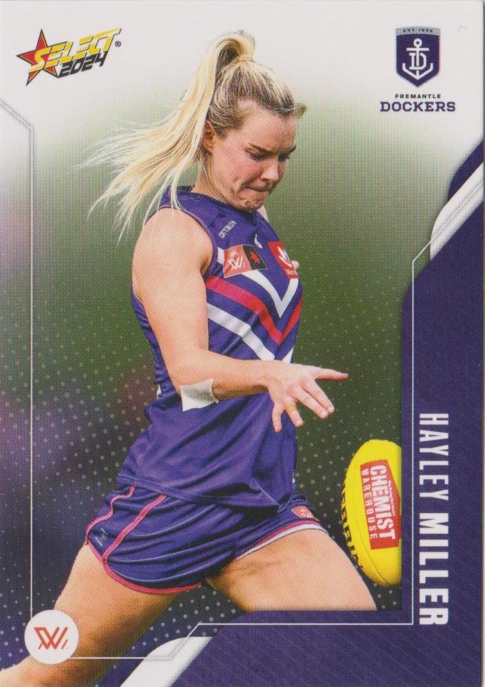 Hayley Miller #198 Fremantle Dockers | 2024 Select AFL Footy Stars | Trading Card