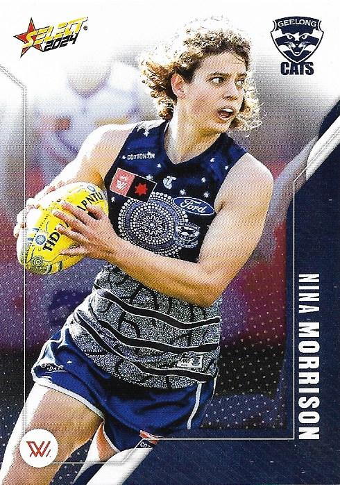 Nina Morrison #200 Geelong Cats | 2024 Select AFL Footy Stars | Trading Card