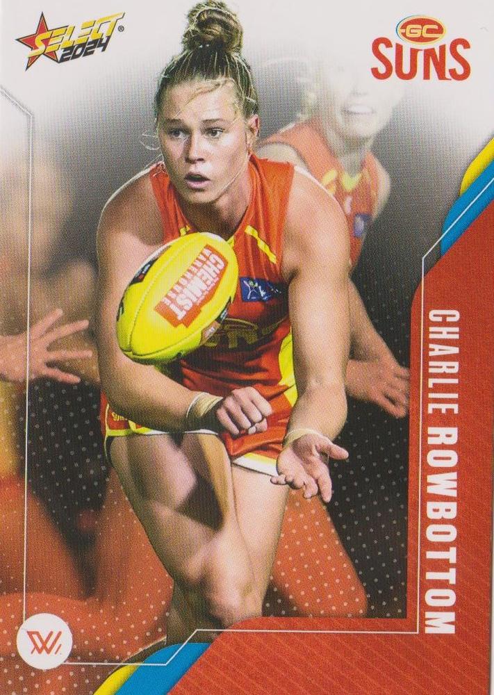 Charlie Rowbottom #207 Gold Coast Suns | 2024 Select AFL Footy Stars | Trading Card