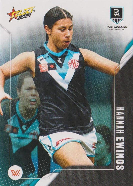 Hannah Ewings #218 Port Adelaide Power | 2024 Select AFL Footy Stars | Trading Card