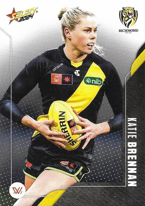 Katie Brennan #220 Richmond Tigers | 2024 Select AFL Footy Stars | Trading Card