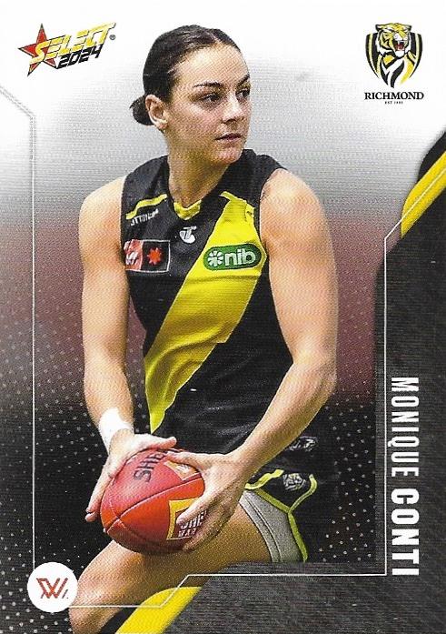 Monique Conti #221 Richmond Tigers | 2024 Select AFL Footy Stars | Trading Card