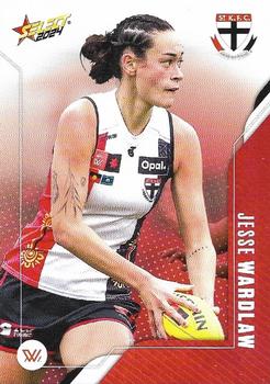 Jesse Wardlaw #225 St. Kilda Saints | 2024 Select AFL Footy Stars | Trading Card