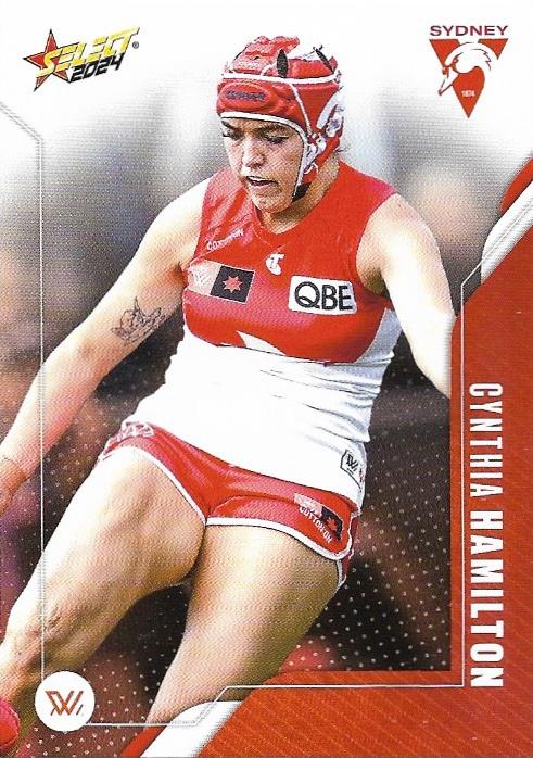 Cynthia Hamilton #227 Sydney Swans | 2024 Select AFL Footy Stars | Trading Card