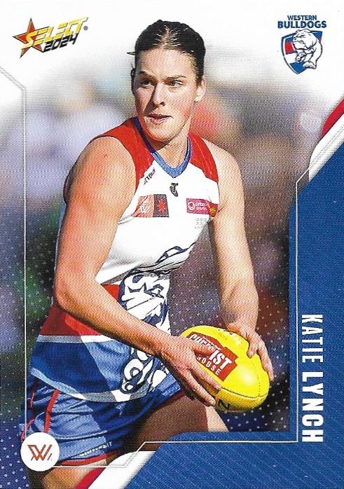 Katie Lynch #234 Western Bulldogs | 2024 Select AFL Footy Stars | Trading Card