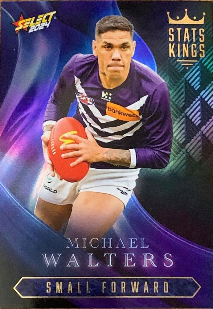 Michael Walters #SK29 Fremantle Dockers | Stats Kings 2024 Select AFL Footy Stars | Trading Card