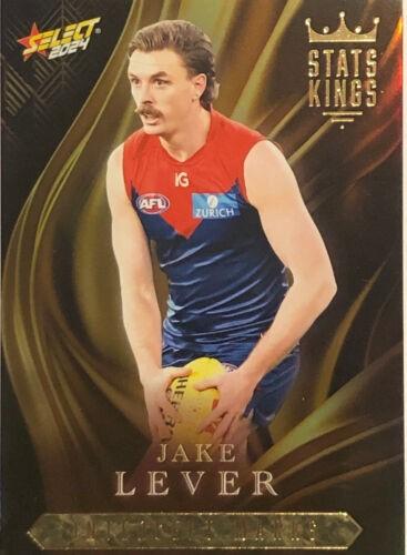 Jake Lever #SK52 Melbourne Demons | Stats Kings 2024 Select AFL Footy Stars | Trading Card