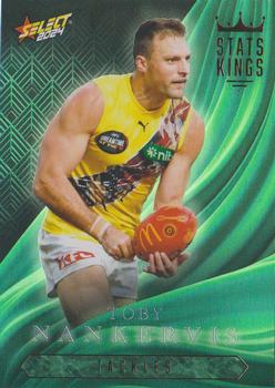 Toby Nankervis #SK70 Richmond Tigers | Stats Kings 2024 Select AFL Footy Stars | Trading Card