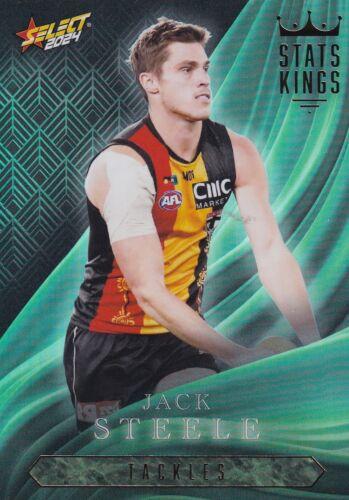 Jack Steele #SK75 St. Kilda Saints | Stats Kings 2024 Select AFL Footy Stars | Trading Card