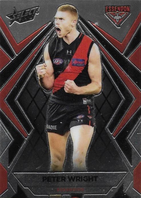 Peter Wright #L50 Essendon Bombers | Luminous 2024 Select AFL Footy Stars | Trading Card