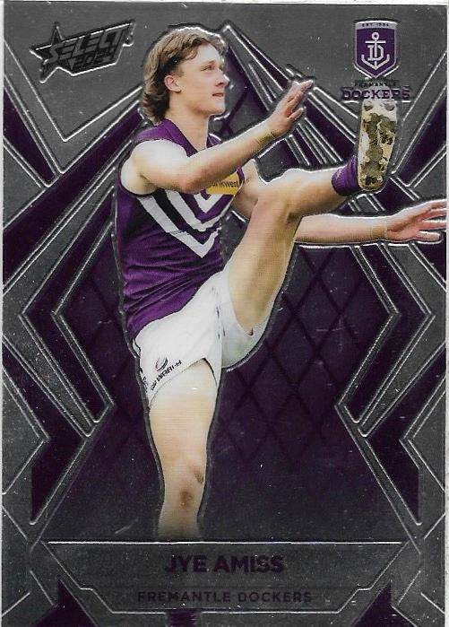 Jye Amiss #L51 Fremantle Dockers | Luminous 2024 Select AFL Footy Stars | Trading Card