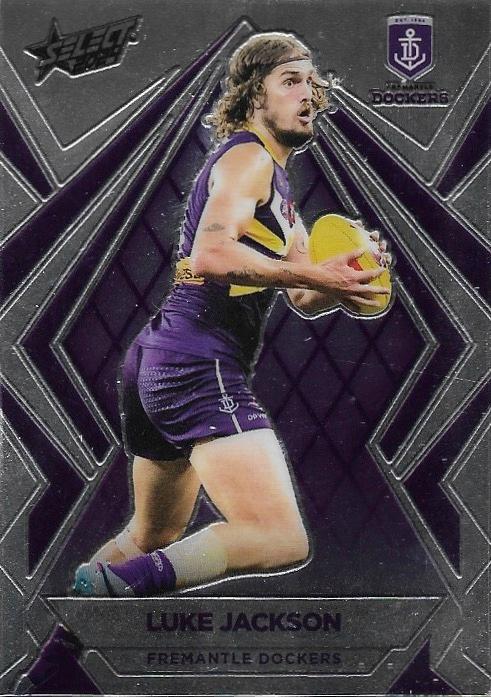 Luke Jackson #L55 Fremantle Dockers | Luminous 2024 Select AFL Footy Stars | Trading Card