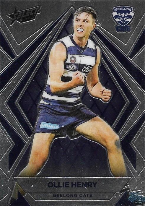 Oliver Henry #L66 Geelong Cats | Luminous 2024 Select AFL Footy Stars | Trading Card