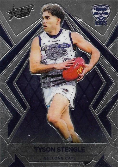 Tyson Stengle #L69 Geelong Cats | Luminous 2024 Select AFL Footy Stars | Trading Card