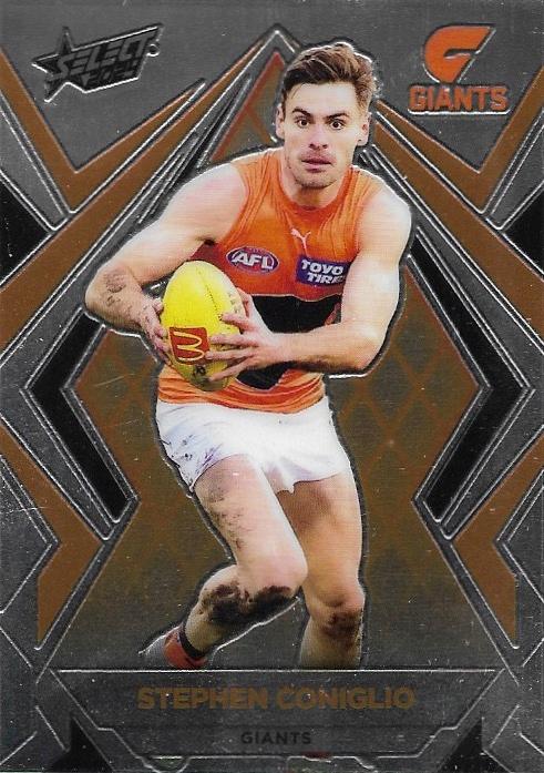 Stephen Coniglio #L72 Greater Western Sydney Giants | Luminous 2024 Select AFL Footy Stars | Trading Card