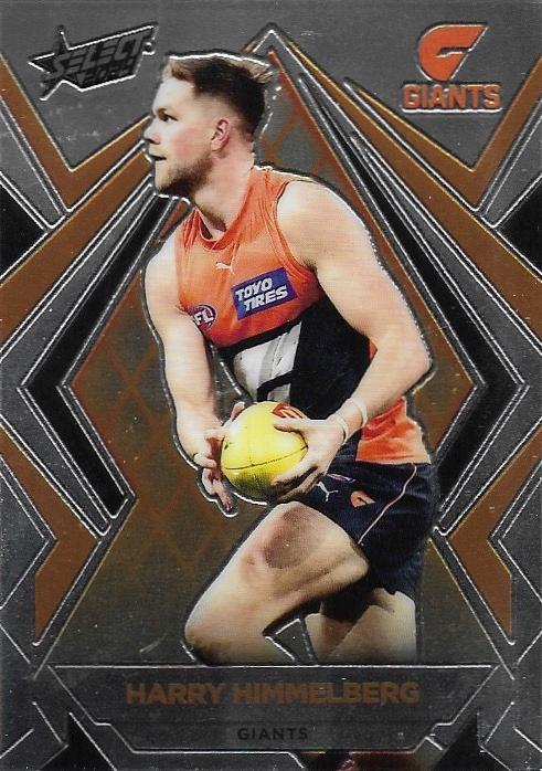 Harrison Himmelberg #L75 Greater Western Sydney Giants | Luminous 2024 Select AFL Footy Stars | Trading Card