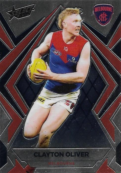 Clayton Oliver #L106 Melbourne Demons | Luminous 2024 Select AFL Footy Stars | Trading Card