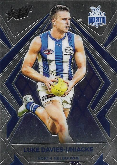 Luke Davies-Uniacke #L112 North Melbourne Kangaroos | Luminous 2024 Select AFL Footy Stars | Trading Card