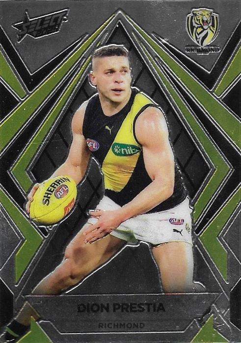 Dion Prestia #L137 Richmond Tigers | Luminous 2024 Select AFL Footy Stars | Trading Card