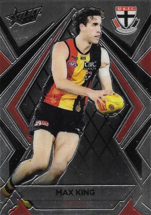 Max King #L143 St. Kilda Saints | Luminous 2024 Select AFL Footy Stars | Trading Card