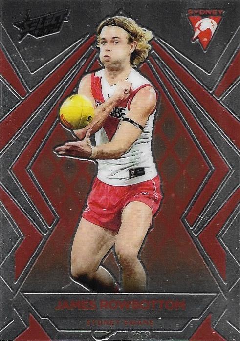 James Rowbottom #L159 Sydney Swans | Luminous 2024 Select AFL Footy Stars | Trading Card