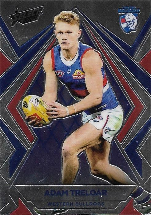 Adam Treloar #L178 Western Bulldogs | Luminous 2024 Select AFL Footy Stars | Trading Card